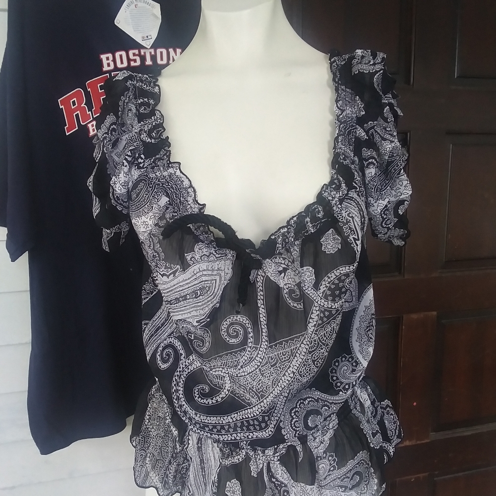 BOGO black printed shirt